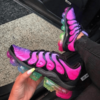 Chaussures de tennis à bout fermé à lacets de couleur mélangée pour femmes - Image 5