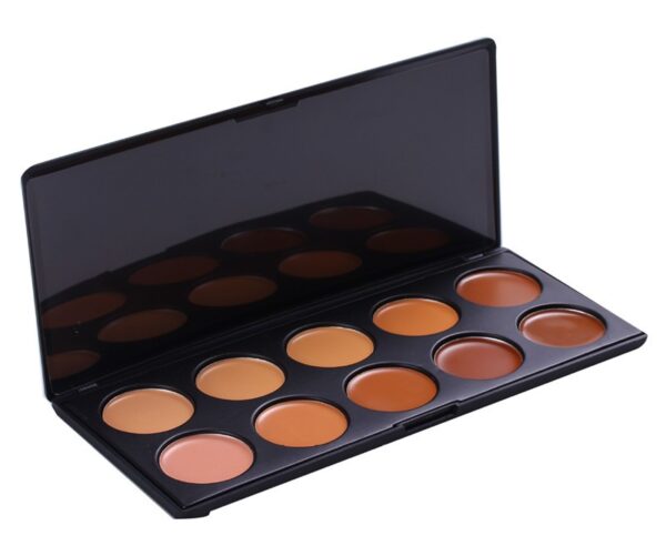 Palette de correcteur de maquillage d'OEM / ODM de correcteur de camouflage de 10 couleurs