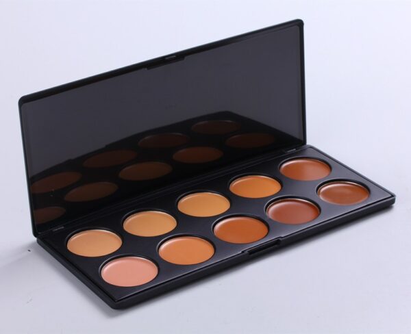 Palette de correcteur de maquillage d'OEM / ODM de correcteur de camouflage de 10 couleurs - Image 2