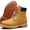 Coupe haute pas cher prix élégant hommes et femmes bottes de travail hommes femmes bottines décontractées - Image 2