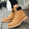 Coupe haute pas cher prix élégant hommes et femmes bottes de travail hommes femmes bottines décontractées