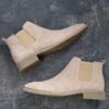 botte Chelsea décontractée, bottines, chaussures en cuir pour hommes - ORIGINALE - Image 3