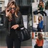 Automne Printemps Solide Casual Femmes Vestes Et Blazers Dames Femmes Dames Blazers Femmes Blazer - Image 3