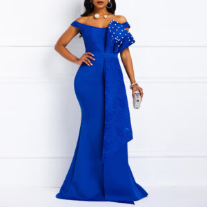 FLOROTINA Robe Italienne a perles minces, robe longue robes de soirée robes