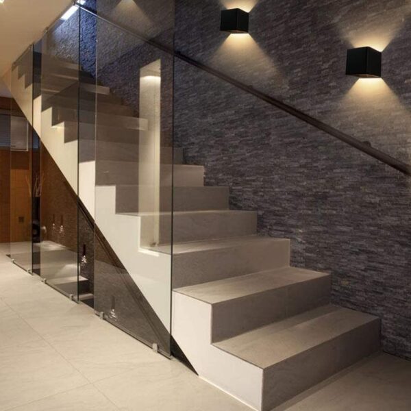 TX Ip65 Étanche Couloir Chambre Applique Murale Réglable Cube Led Jardin Porche Lumière 6w 12w Intérieur Extérieur Led Applique Murale - Image 2
