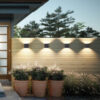 TX Ip65 Étanche Couloir Chambre Applique Murale Réglable Cube Led Jardin Porche Lumière 6w 12w Intérieur Extérieur Led Applique Murale - Image 4