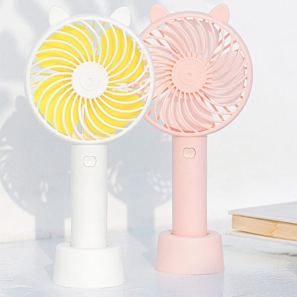 DAKAR Mini ventilateur portatif mignon rechargeable d'usb de petit ventilateur personnel tenu dans la main électrique - Image 3