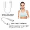 Adaptateur casque jack 3,5 mm pour Iphone pour éclairage Plug Play Music Audio Écouteur pour convertisseur IPhone - Image 4