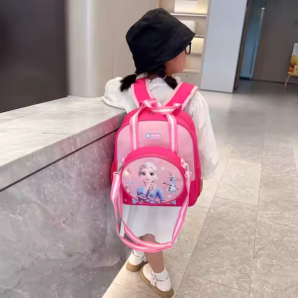 SUPER CHIC, Sac à dos pour enfants chic et amovible en forme de licorne pour enfant, cartable d'école, joli sac à bandoulière pour enfants - Image 2