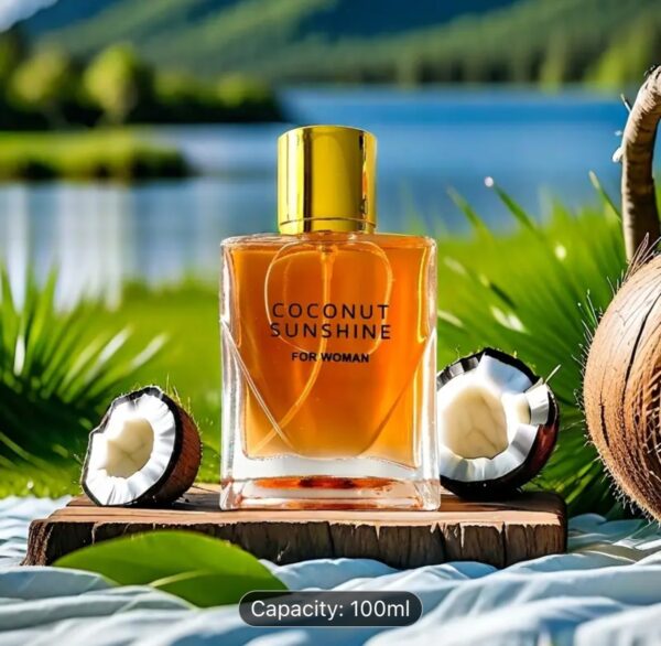 COCONUT SUNSHINE PARFUM, Parfum floral longue durée pour femme, élégant, luxueux, de haute qualité, boisé et épicé