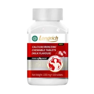 Comprimés à croquer Longrich Calcium/Fer/Zinc
