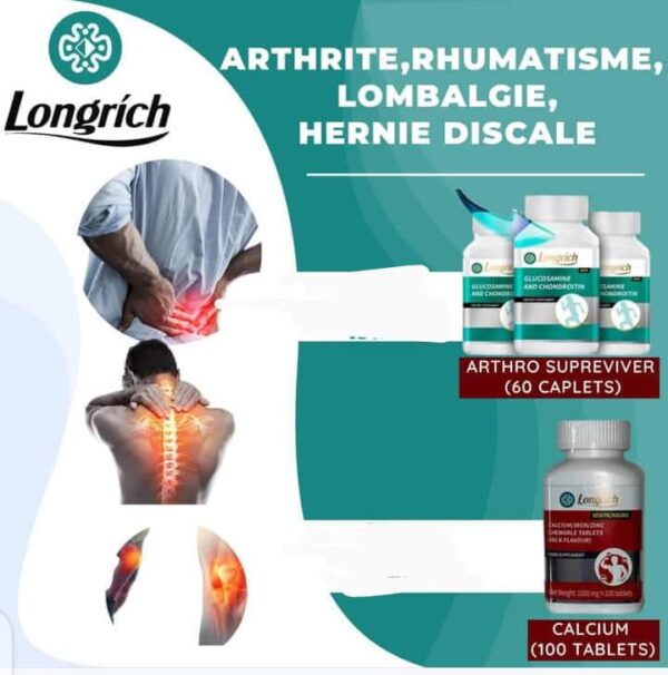 Glucosamine et chondroïtine Longrich pour des Articulations en Pleine Santé ! - Image 3