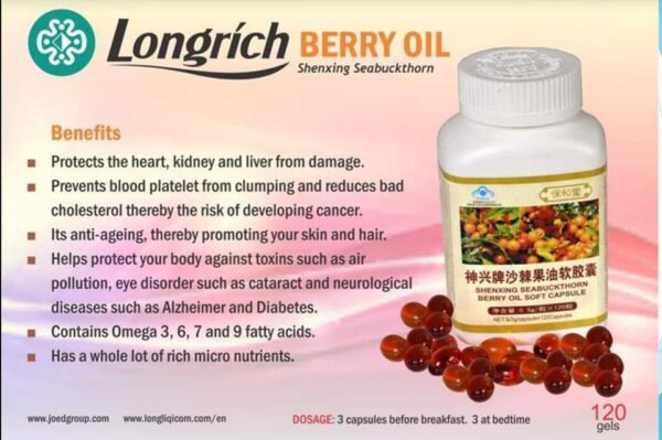 Longrich huile de baies - - Image 3